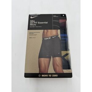3 PACK Nike Men's Size Small Essential Micro Dri-FIT Boxer Briefs KE1157-040 New